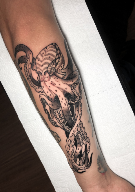 polvo blackwork
